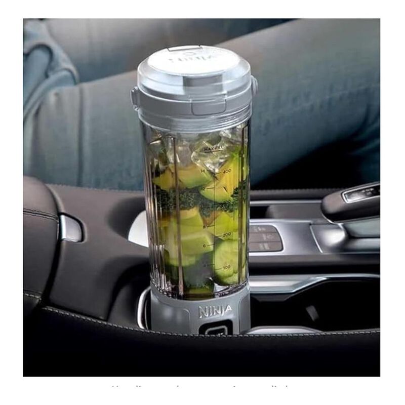 Licuadora Ninja Port&aacute;til 470ml Grisl Recargable... image number null