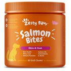 Suplemento Para Perros Zesty Paws Salmon Bites Omega 3, 90 Unidades