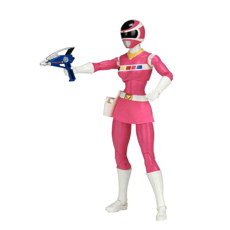 Figura De Acci&oacute;n Power Rangers In Space Pink Ra... image number null