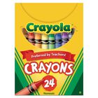 Juego De Crayones De Cera Crayola, 24 Unidades, Colores Variados