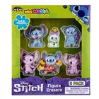 Borradores Peque&ntilde;os Para Figuras Stitch Surprise, Paquete De 6, De Regreso A Clases