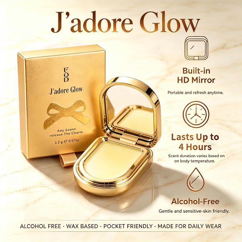 Perfume S&oacute;lido Fqd J'adore Glow 2,2 g Con Espej... image number null