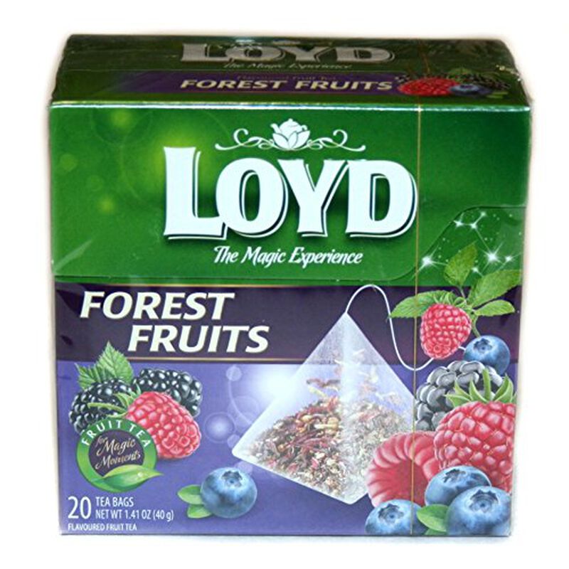 Loyd Tea T&eacute; Frutas Del Bosque 40 g (20 Bolsitas... image number null