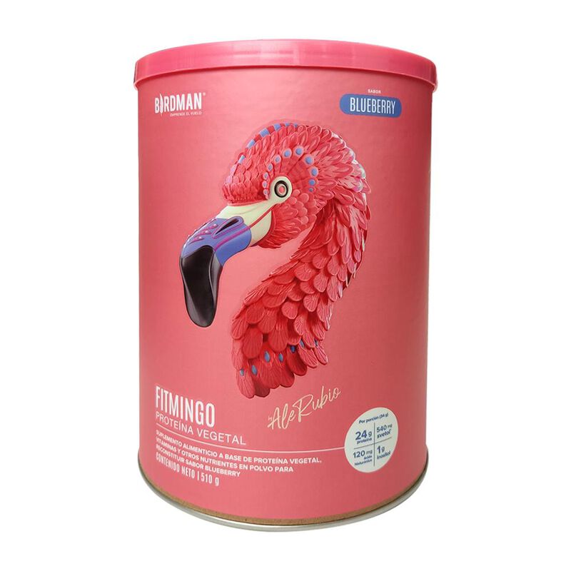 Birdman Fitmingo Blue Berry Proteina 510 Gr image number null