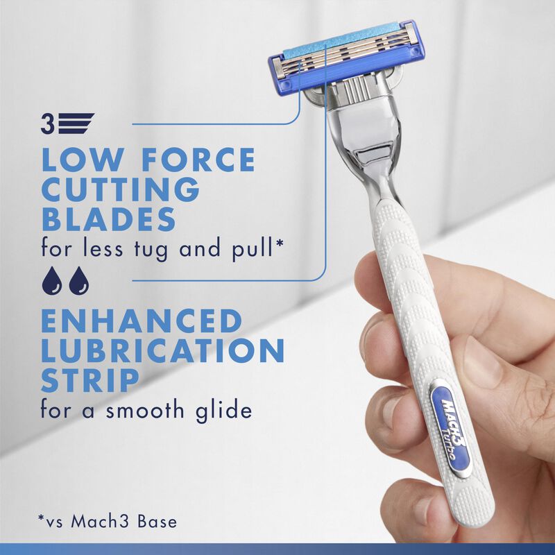 M&aacute;quina De Afeitar Gillette Mach3 Turbo, 1 Mang... image number null