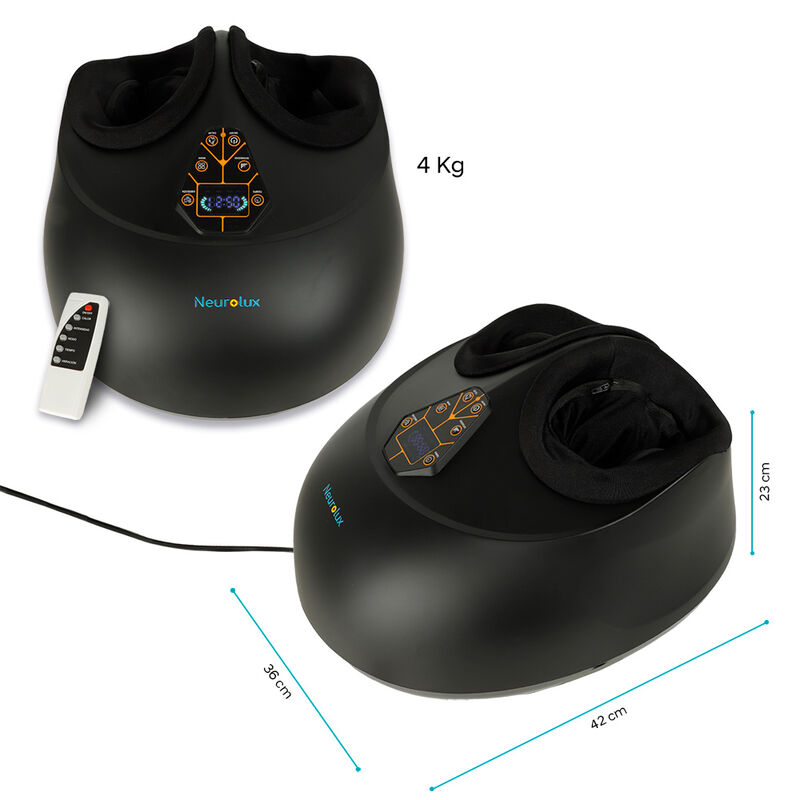 Masajeador de Pies El&eacute;ctrico con Calor Vibraci&oacute;... image number null