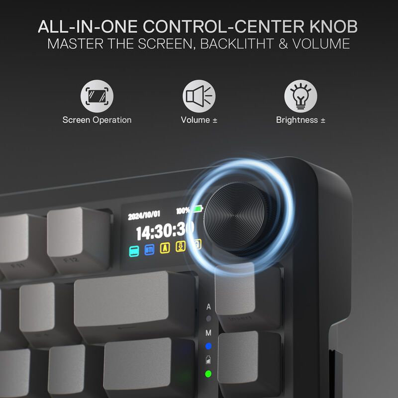 Teclado Redragon K724 Pro Inal&aacute;mbrico 81 Teclas... image number null