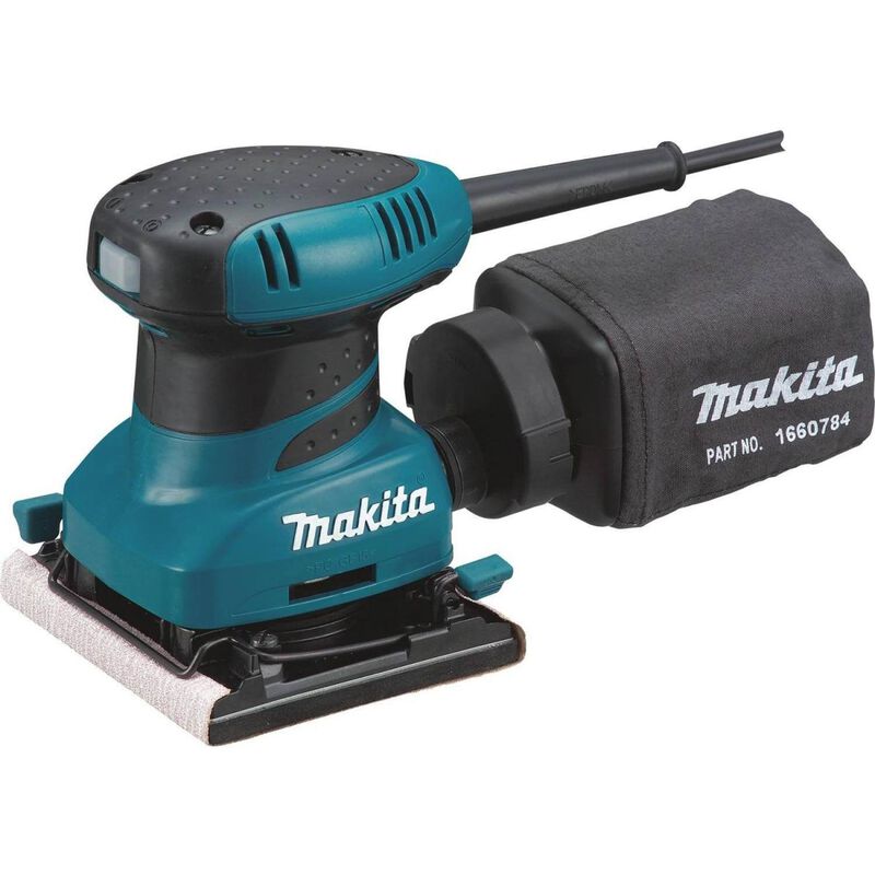 Lijadora Makita 1/4 De Hoja 200w Profesional Mo... image number null
