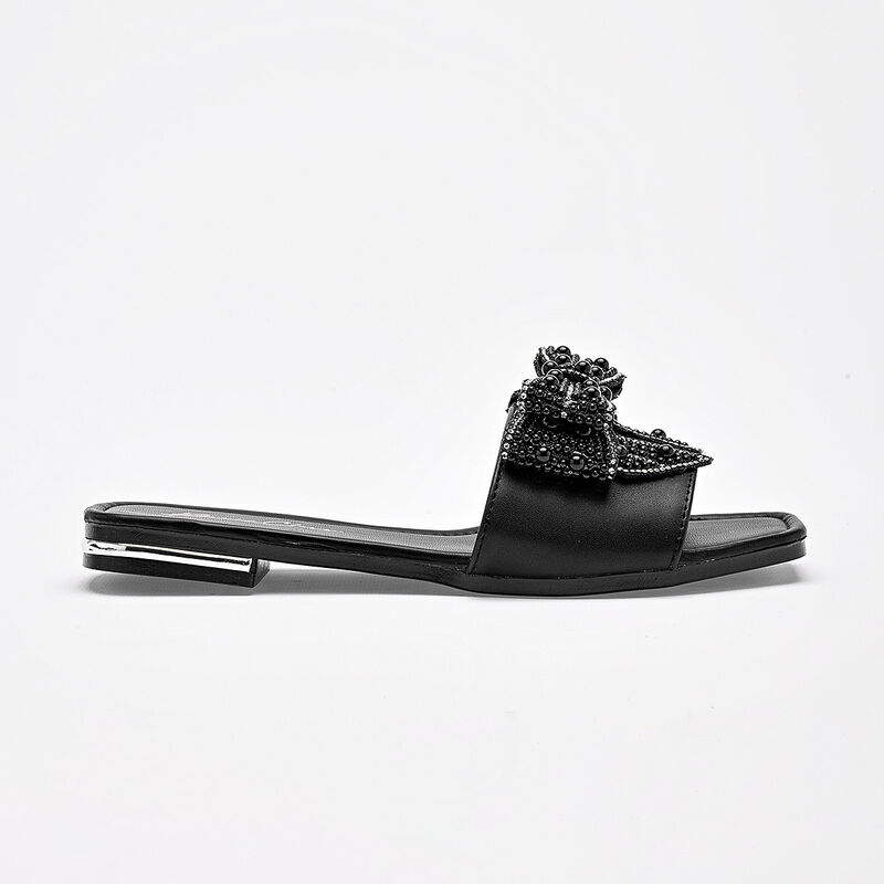 Been Class sandalia cu&ntilde;a para mujer negro cod 1... image number null