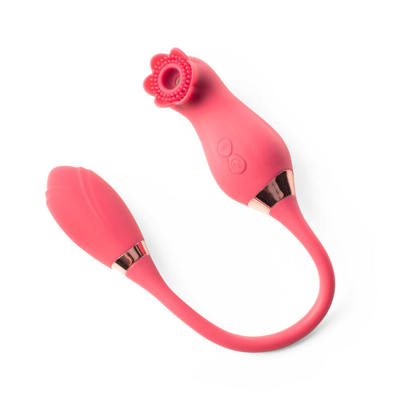 Succionador con Huevo Vibrador Double Motion Ro... image number null