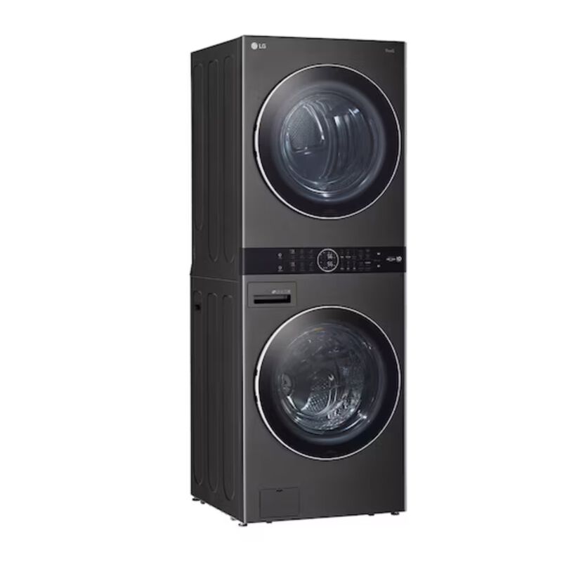 Torre De Lavado A Gas Lg Wk22bs6 22kg Frontal N... image number null