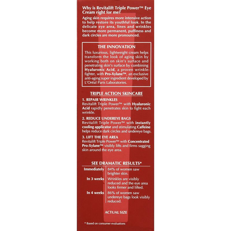 Tratamiento Ocular Revitalift Triple Power L'Or... image number null