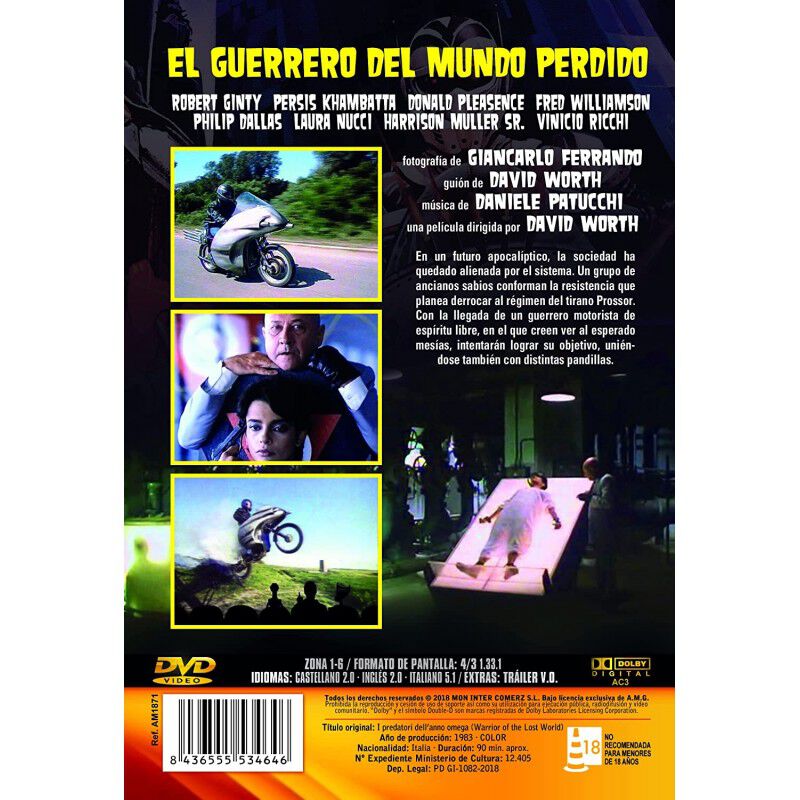El Guerrero Del Mundo Perdido (i Predatori Dell... image number null