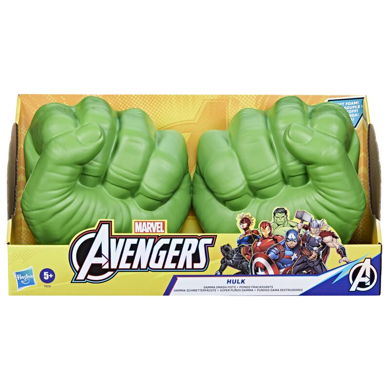 Juguete De Rol Marvel Hulk Gamma Smash Fists Pa... image number null