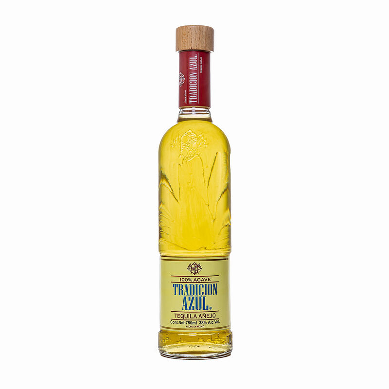Tequila Tradicional Azul A&ntilde;ejo 750 ml image number null