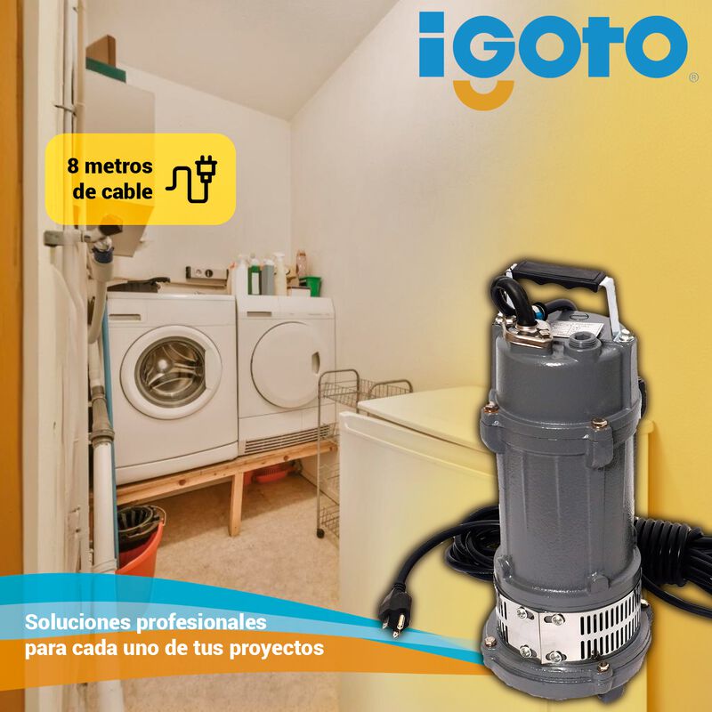 Igoto Qdx1.5-25-0.55t Bomba Sumergible Agua 3/4... image number null