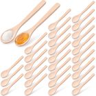 Cucharas Boao De Madera Natural 13 cm - Juego De 30 Piezas