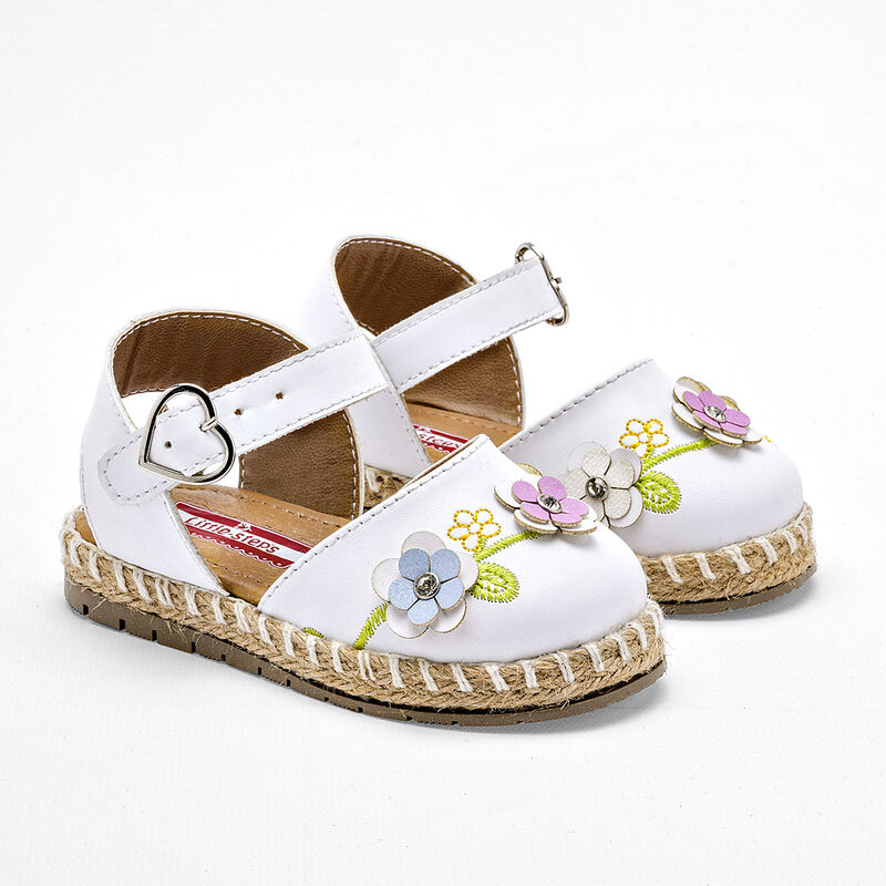 Little-steps Sandalia Para Beb&eacute; Blanco Multicol... image number null