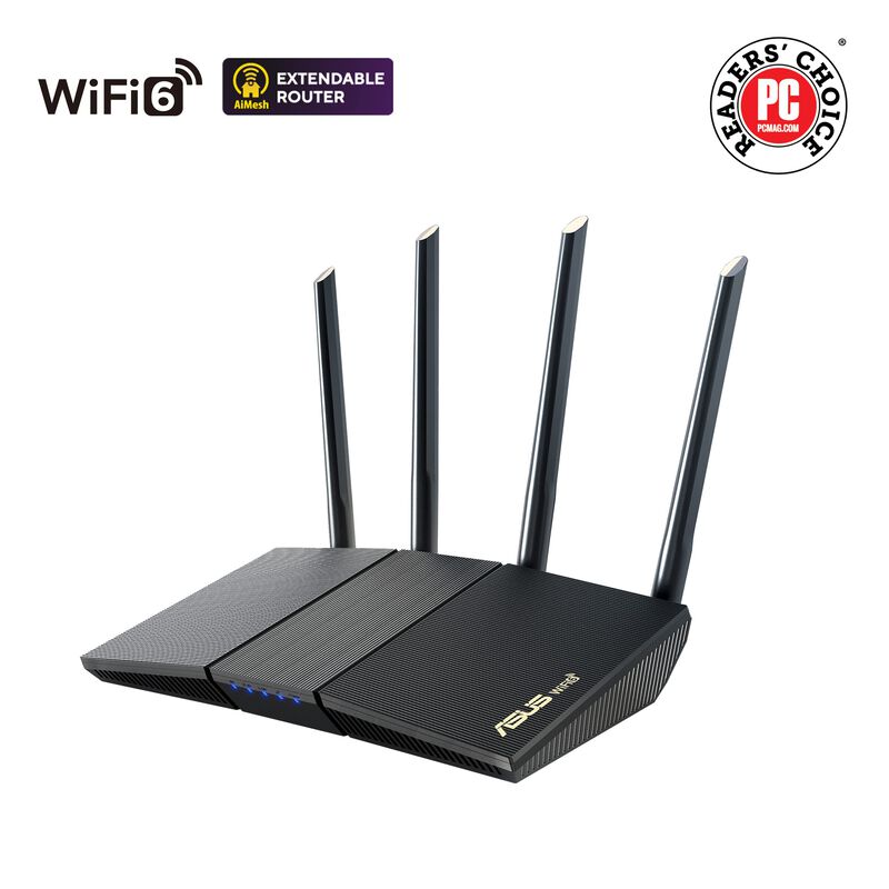 Enrutador Asus Rt-ax1800s Wifi 6 De Doble Banda... image number null