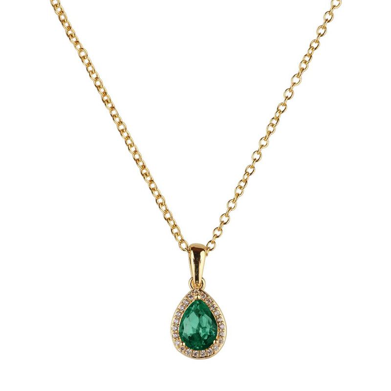 Collar Oro 14k Zirconia Cúbica Regalos Joyería ... image number null