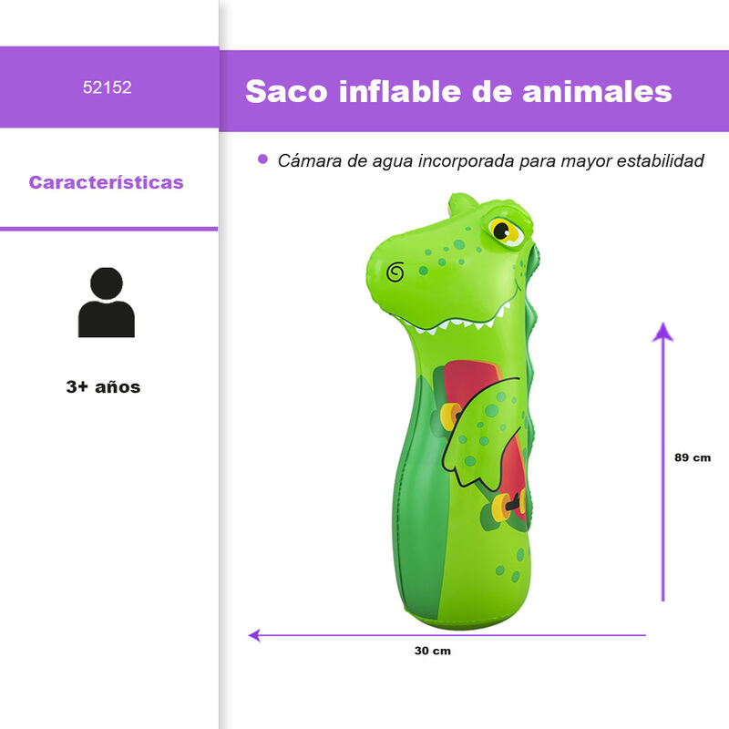 Costal De Box Inflable Punching Bag Infantil image number null