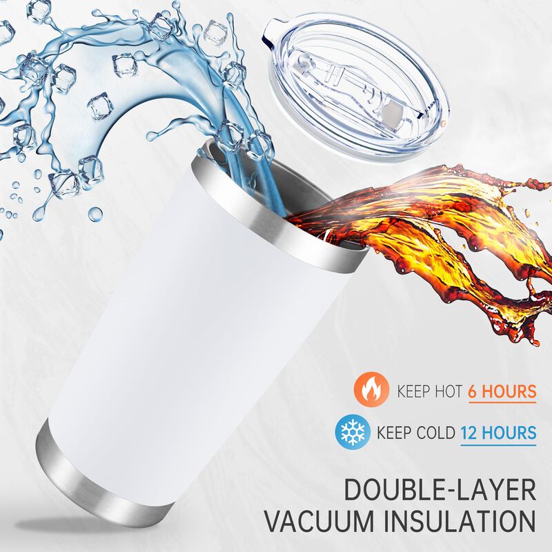 Vaso T&eacute;rmico Cool Yoleb De 591 ml Con Tapa - 1 ... image number null