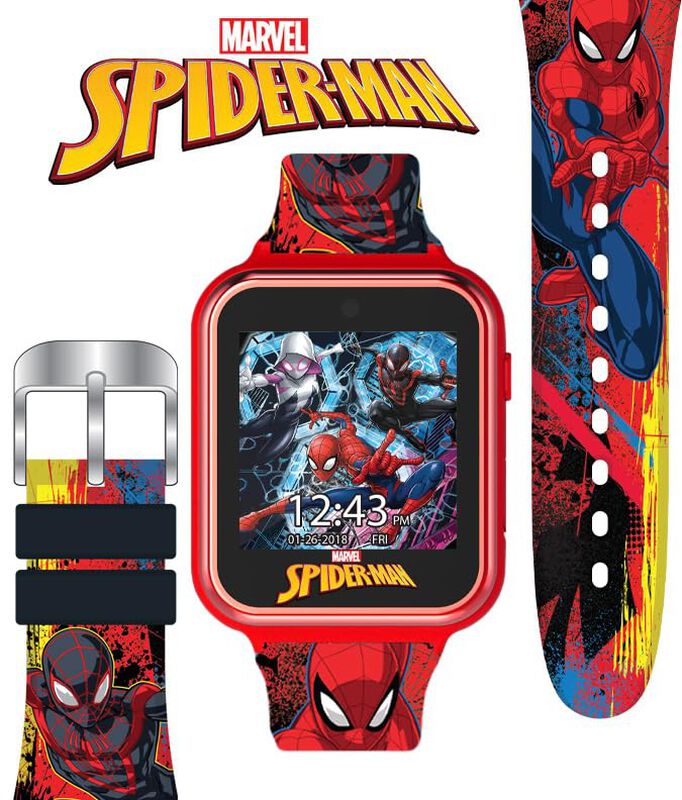 Reloj Inteligente Accutime Spider-man Para Ni&ntilde;o... image number null