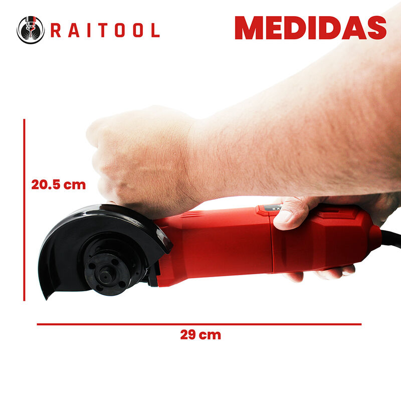 Esmeriladora Angular 710 W RAITOOL RT1002 image number null