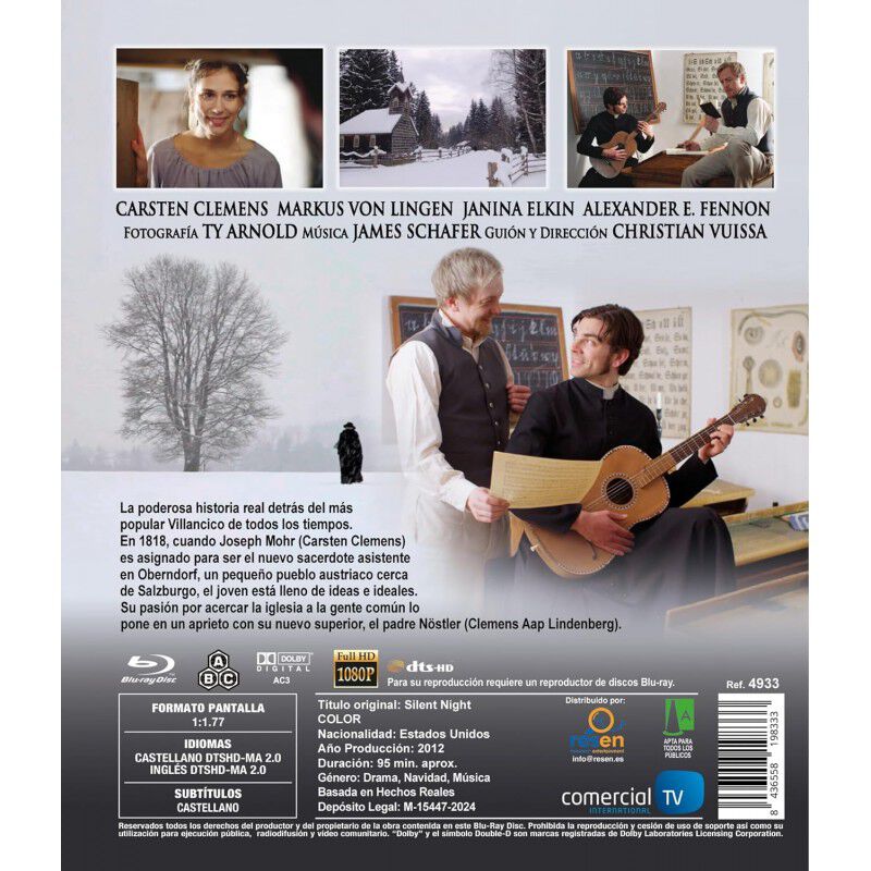 Noche de Paz [Blu-ray] (2012) Silent Night image number null