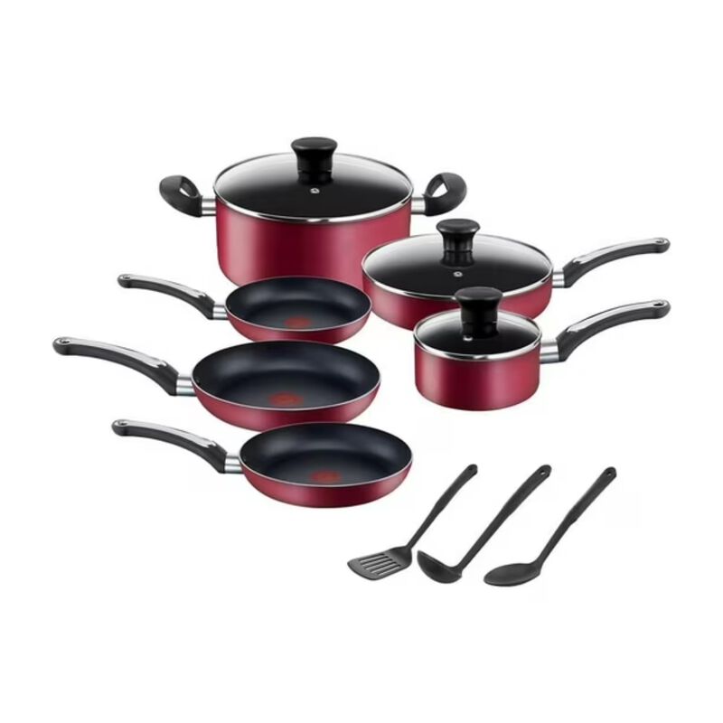 Bater&iacute;a T-fal 5839000 12 Pzas Roja Expert Chef&nbsp; image number null