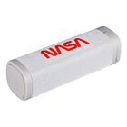 TechZone NASA Bocina Bluetooth V5.0 Conexión TWS Batería Recargable, AUX TF/USB/FM, Color Blanco con Gris