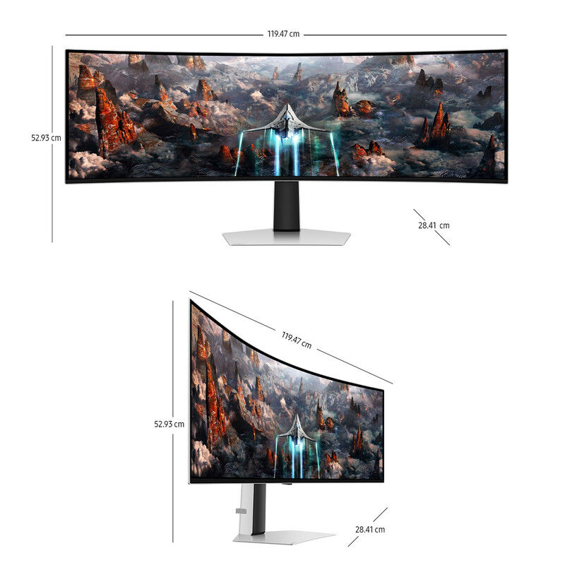 Monitor Gamer Samsung 49 Odyssey OLED  G93SC DQ... image number null
