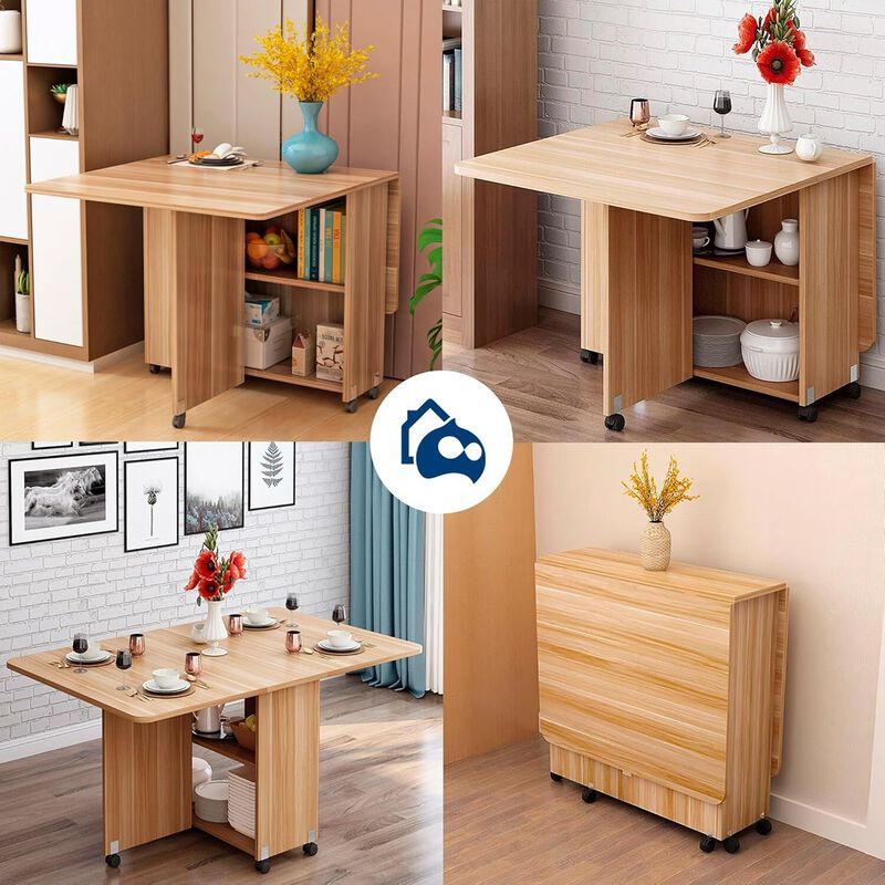 Mesa Plegable de Madera image number null