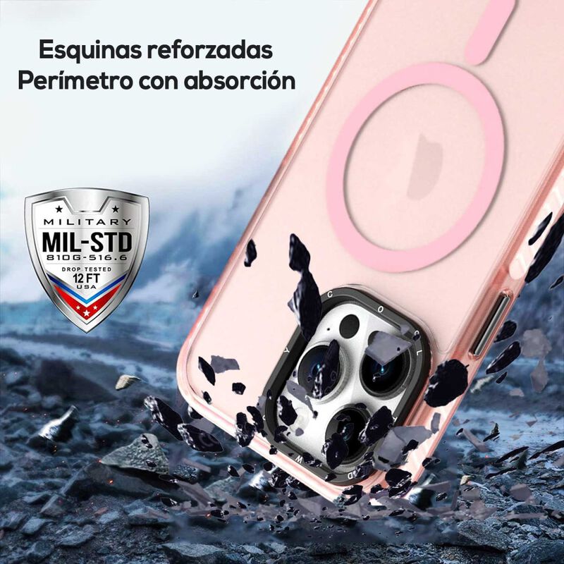 Funda Tekku Matte Color Mag Para Iphone 15 Plus... image number null