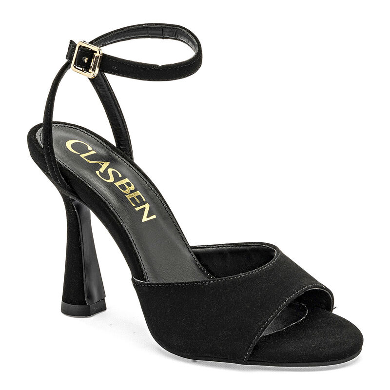 Clasben Sandalia Negro Para Mujer 147492ce image number null