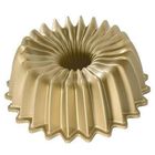 Bundt Pan Nordic Ware Brilliance, 5 Tazas, Aluminio Fundido Dorado