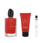 Set Giorgio Armani Ladies S&iacute; Passione  Edp100ml/edo10ml/body Lotion 50 Ml