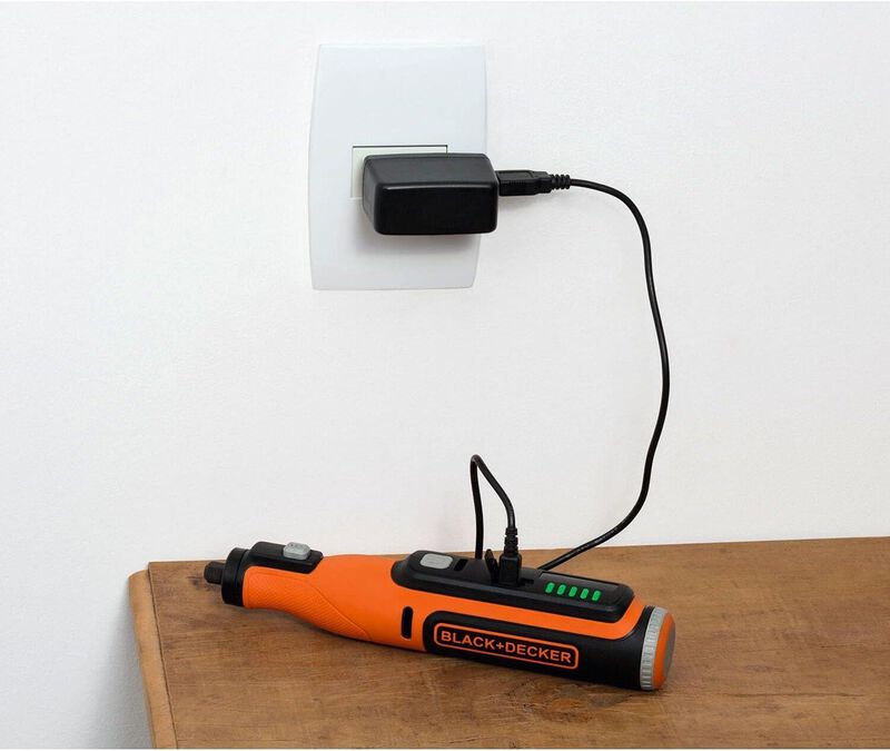 Moto Tool Black Mas Decker 8v Con 35 Accesorios... image number null
