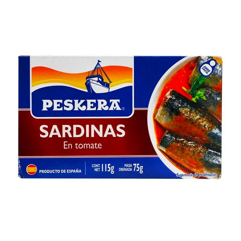 Sardinas Peskera en Tomate 115 grs image number null