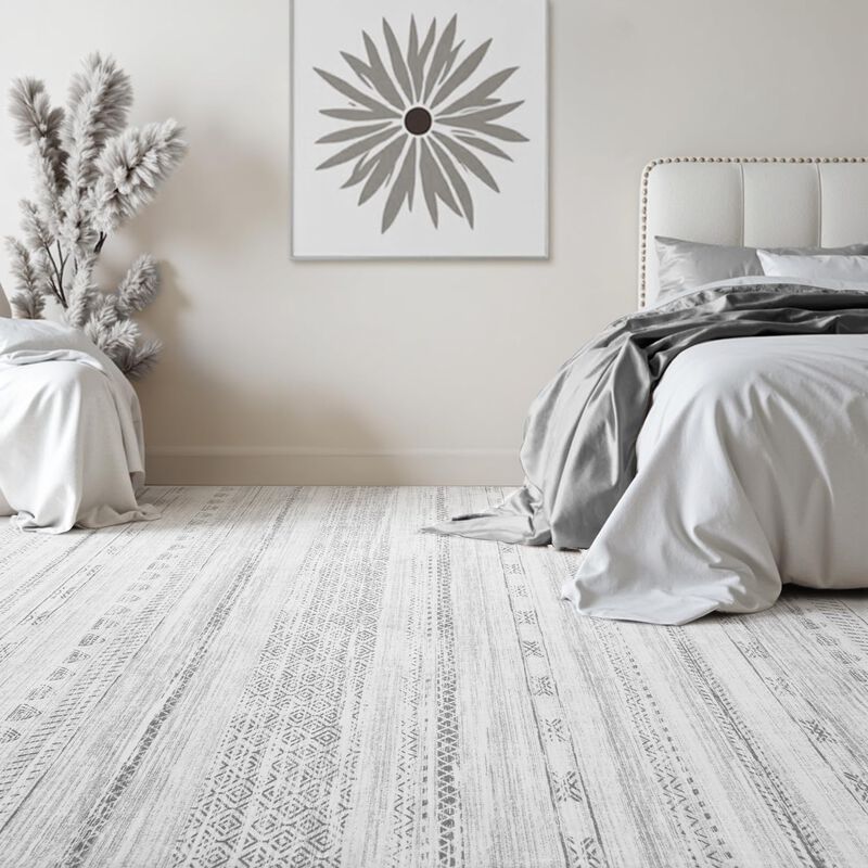Alfombra De &Aacute;rea Tchdio 244x254 Cm Gris Estilo ... image number null