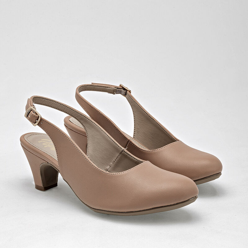 Poptops Zapatilla para mujer beige image number null