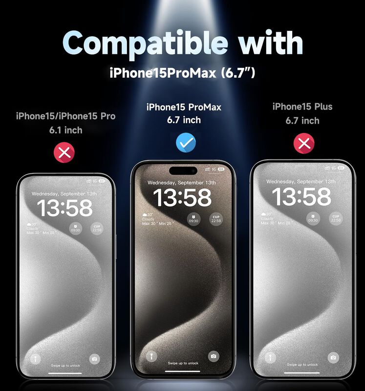 Protector De Pantalla Magic John Para Iphone 15... image number null