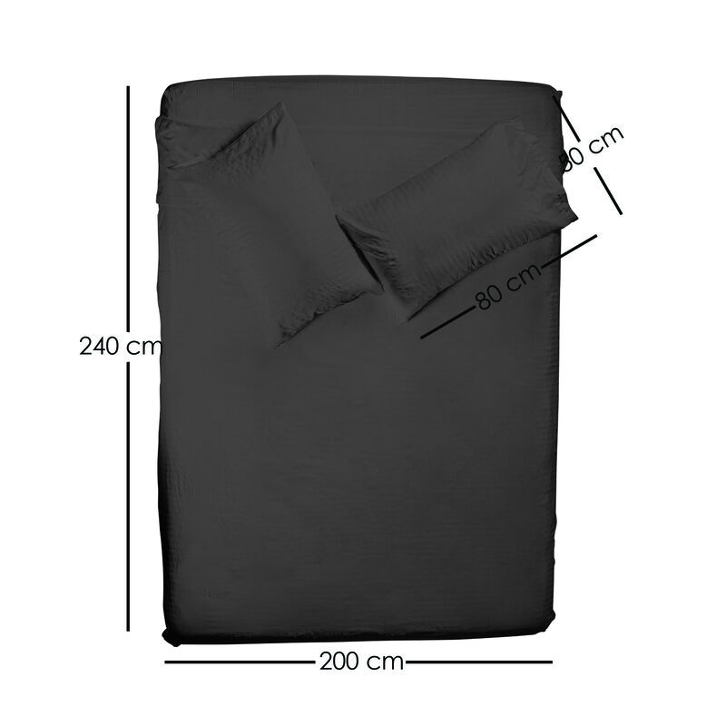 Juego de Sabanas Tacto Seda Matrimonial 3 pzas ... image number null