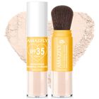 Polvo Mineral Scarman Spf 35 Para Cara Y Cuero Cabelludo