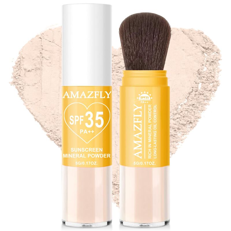Polvo Mineral Scarman Spf 35 Para Cara Y Cuero ... image number null