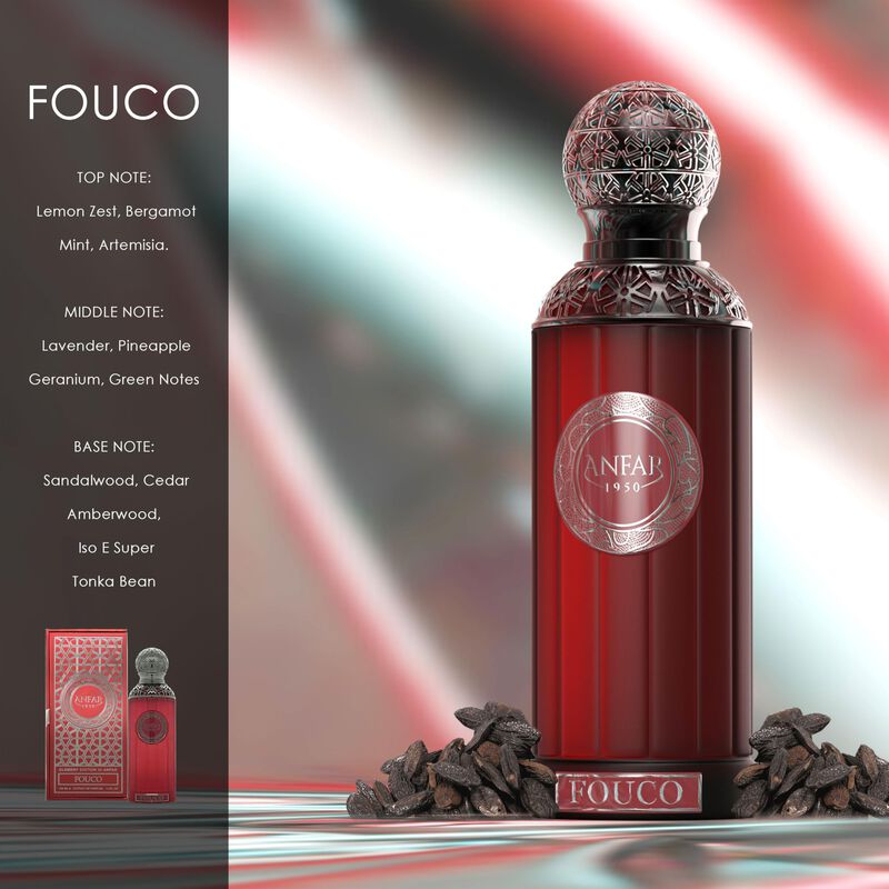 Perfume Anfar Fouco Para Hombre, 100 ml Extrait... image number null
