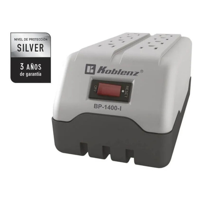 Reguladores Koblenz 1400VA 8 Contactos Gris 4 P... image number null