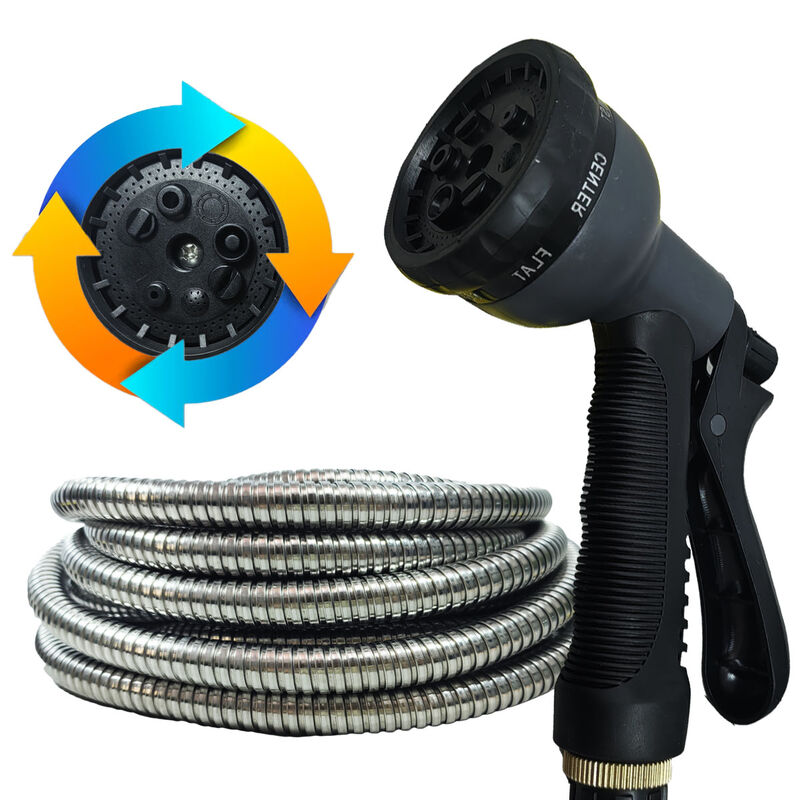 Manguera Expandible Acero Inoxidable 15m Con Pi... image number null
