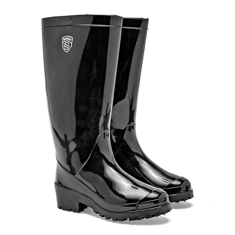 Settia Zapato Lluvia Negro Para Mujer 147220ce image number null