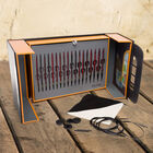 Estuche con agujas intercambiables de madera